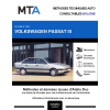 MTA Volkswagen Passat III BERLINE 4 portes de 04/1988 à 11/1993