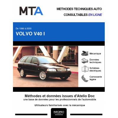 MTA Volvo V40 I BREAK 5 portes de 03/1996 à 06/2000