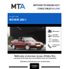 MTA Rover 200 I CABRIOLET 2 portes de 04/1992 à 12/1993