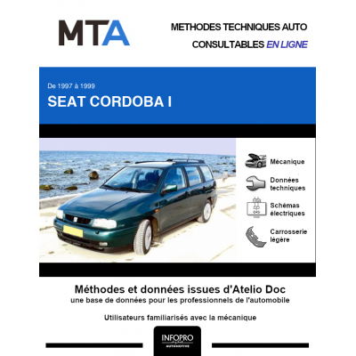 MTA Seat Cordoba I BREAK 5 portes de 11/1997 à 09/1999