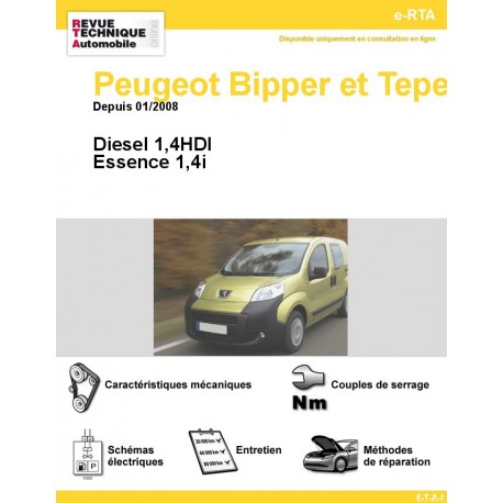 Revue technique peugeot bipper