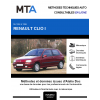 MTA Renault Clio I HAYON 3 portes de 03/1994 à 03/1996