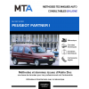 MTA Peugeot Partner I BREAK 4 portes de 01/1997 à 12/2002