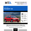 MTA Peugeot 106 HAYON 3 portes de 09/1991 à 04/1996