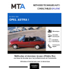 MTA Opel Astra I CABRIOLET 2 portes de 07/1993 à 06/1994