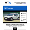 MTA Opel Corsa II HAYON 3 portes de 03/1993 à 04/1997