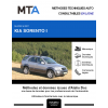 MTA Kia Sorento I BREAK 5 portes de 09/2002 à 12/2007