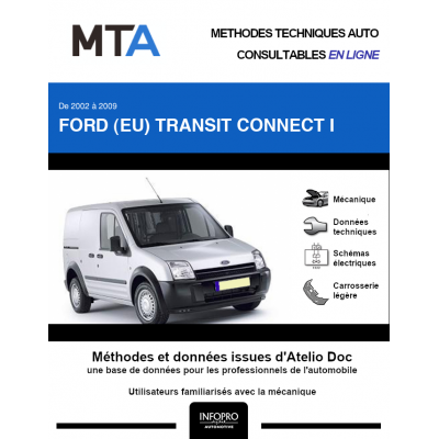 MTA Ford (eu) Transit connect I FOURGON 5 portes de 01/2003 à 04/2009