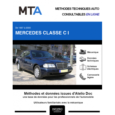 MTA Mercedes Classe c I BERLINE 4 portes de 06/1997 à 05/2000