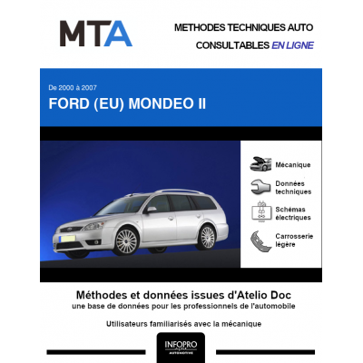 MTA Ford (eu) Mondeo II BREAK 5 portes de 09/2000 à 06/2007
