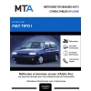 MTA Fiat Tipo I HAYON 3 portes de 04/1993 à 10/1995