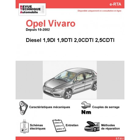 Revue technique opel vivaro gratuite