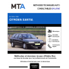 MTA Citroen Xantia BREAK 5 portes de 07/1995 à 06/1998