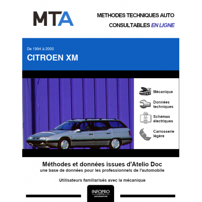 MTA Citroen Xm BREAK 5 portes de 07/1994 à 01/2000