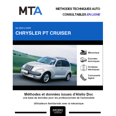 MTA Chrysler Pt cruiser BREAK 5 portes de 09/2000 à 12/2005