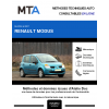 MTA Renault Modus HAYON 5 portes de 09/2004 à 12/2007