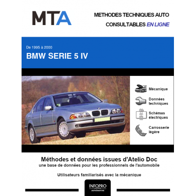 MTA Bmw Serie 5 IV BERLINE 4 portes de 12/1995 à 07/2000