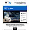 MTA Opel Astra II BERLINE 4 portes de 04/1998 à 10/2005