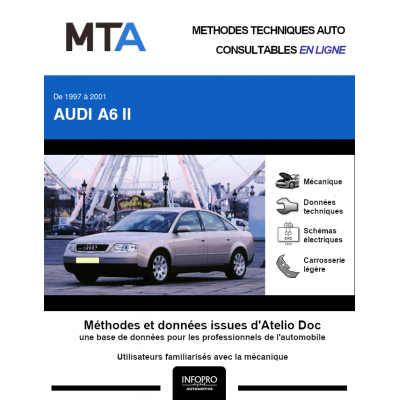 MTA Audi A6 II BERLINE 4 portes de 06/1997 à 07/2001