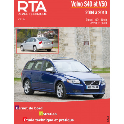 RTA B718.6 VOLVO S40 et V50 II (2004 à 2010)