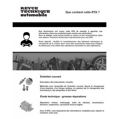 RTA PDF TAP 424 - ALFA ROMEO GIULIETTA phase 1 (2010 à 2013)