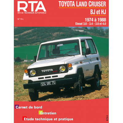 RTA 019.2 TOYOTA LAND CRUISER (BJ et HJ) (1974 à 1988)