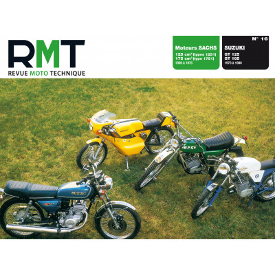 RMT PDF 16 - Moteurs SACHS 125-175 (1969 à 1975) et SUZUKI GT125-GT185 (1973 à 1980)