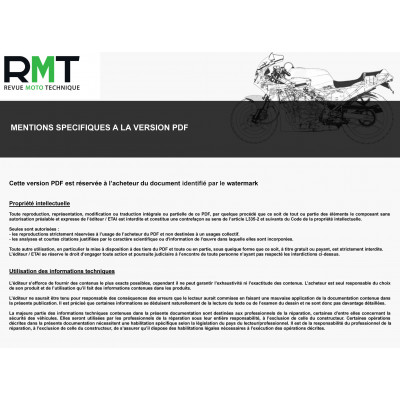 RMT PDF 53.1 - HONDA MBX 125 F - MTX 125 et 200 R  -  MOTO GUZZI 850 Le Mans III et 1000 California II