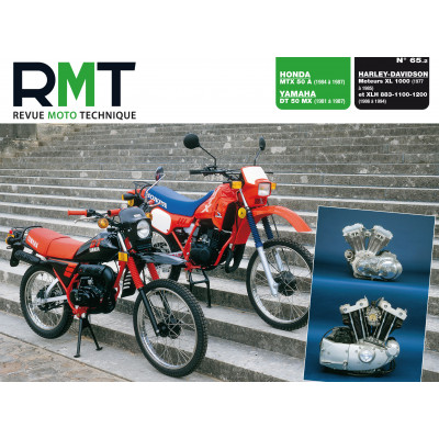 RMT 65.2 - HONDA MTX 50 A (1984-87) - YAMAHA DT 50 MX (1981-87) - Moteurs HARLEY-DAVIDSON XL et XLH (1977-94)