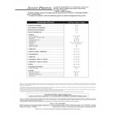 Pack RTA 473.3 SEAT IBIZA I (1983 à 1989) +PDF