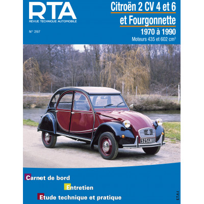 RTA PDF 297 - CITROEN 2 CV et FOURGONNETTE (1970 à 1990)