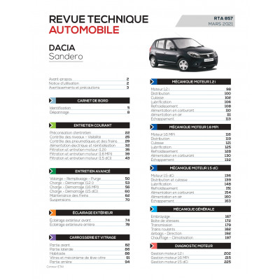 RTA PDF Hors série 13 SEAT EXEO (2011 à 2013)