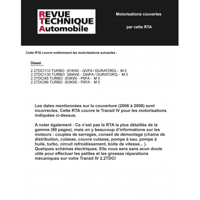 RTA HS21 - Ford Transit 2,2 TDCI