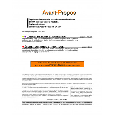 RTA PDF B763 SKODA OCTAVIA II (1Z) PHASE 2 (2008 à 2013)