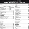 Pack RTA 369 - OPEL FRONTERA (1991 à 2003) + PDF