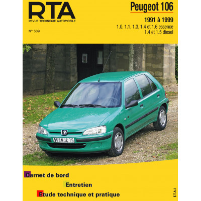 RTA 539 - PEUGEOT 106 essence et diesel (1991 à 1999)