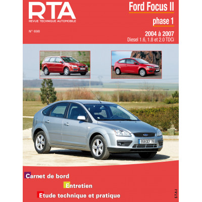 RTA 698 - FORD FOCUS II phase 1 (2004 à 2007) - diesel