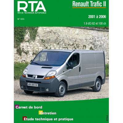 RTA PDF 655 - RENAULT TRAFIC II phase 1 (2001 à 2006)