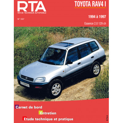 Pack RTA 597 - TOYOTA RAV4 I phase 1 (1994 à 1997) + PDF