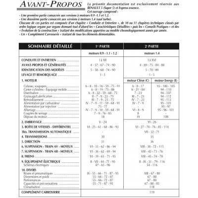 RTA PDF 711 - RENAULT 5 et EXPRESS (1984 à 1997) - Essence
