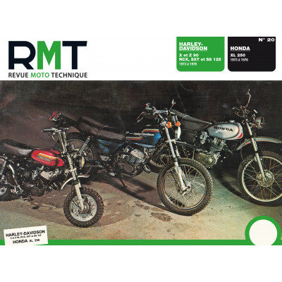 RMT PDF 20 - HARLEY-DAVIDSON X et Z 90, RCX, SXT et SS 125 (1973 à 1976) - HONDA XL 250 (1973 à 1976)