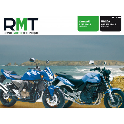 Pack RMT 136 - HONDA CBF 600 (2003 à 2005) - KAWASAKI Z 750 (2003 à 2005) + PDF
