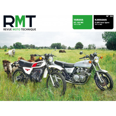 Pack RMT 30 - YAMAHA DT 125 MX (1977 à 1991) - KAWASAKI Z 650 (1977 à 1983) + PDF