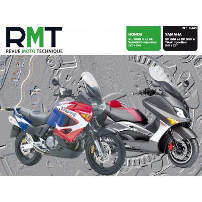 Pack RMT 140 - HONDA XL 1000 Varadero (2003 à 2006) - YAMAHA TMAX 500 (2004 à 2007) + PDF
