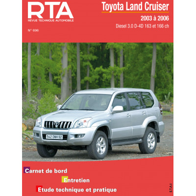 PACK RTA 696 - TOYOTA LAND CRUISER KDJ12 (2003 à 2006) + PDF