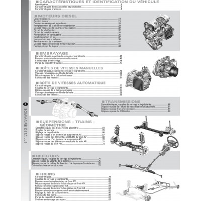 RTA PDF B713 - MERCEDES CLASSE C (S et W203) II phase 2 (2004 à 2007)