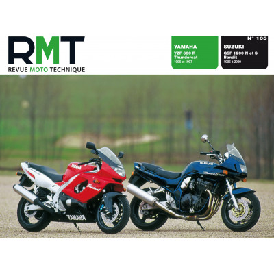 RMT 105 - SUZUKI GSF 1200 N et S Bandit (1996 à 2000) - YAMAHA YZF 600 R Thundercat (1996 et 1997)