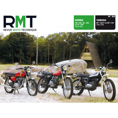 RMT 22 - HONDA 125 CB, XL et TL (1975 à 1978) - YAMAHA DT125F et DT175 (1974 à 1976)