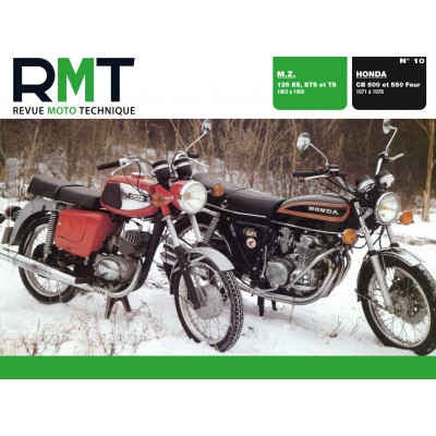 RMT 10 - HONDA CB 500 et 550 Four - MZ 125 types ES, ETS et TS