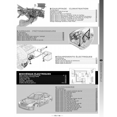RTA PDF B708 - PEUGEOT 607 phase 1 (1999 à 2004)